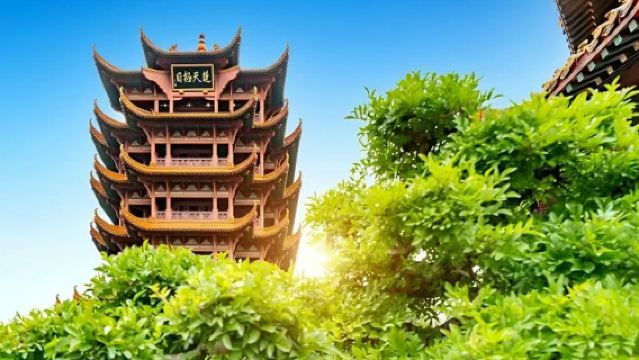 武漢+黃鶴樓+湖北省博物館+東湖生態旅遊風景區+武漢大學+戶部巷一日遊