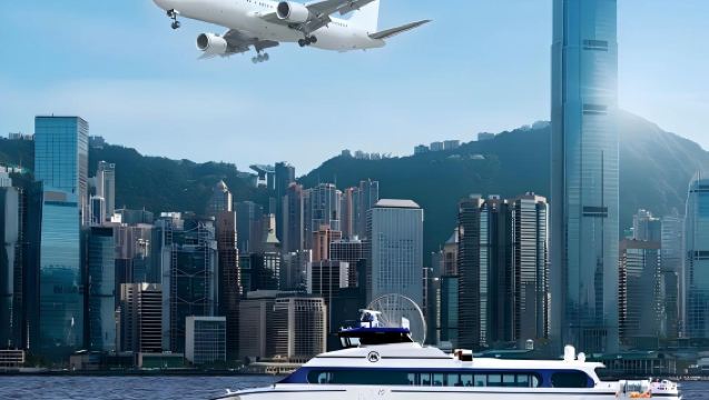 Σεντσέν, Λιμάνι Σεκού - Λιμάνι Χάι Τιεν, Αεροδρόμιο Χονγκ Κονγκ, Απλό εισιτήριο πλοίου, άμεση διαδρομή με άμεση αποστολή αποσκευών