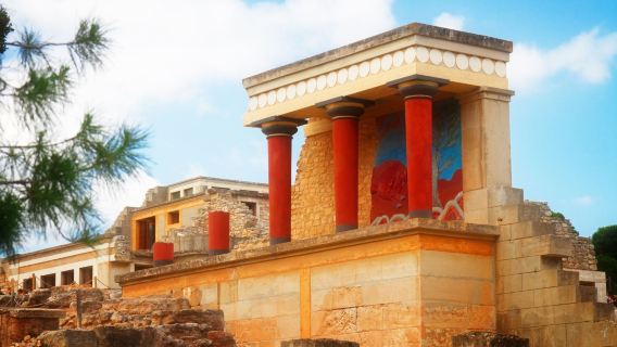 Kreta: Byrundtur i Heraklion med besøg i Knossos-paladset