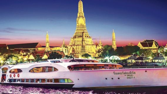 Ayutthaya: Grand Pearl River Cruise Tour + Buffet From Bangkok