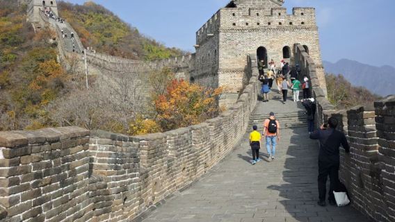 Viaje privado a la Gran Muralla de Mutianyu y las Tumbas Ming con conductor de habla inglesa
