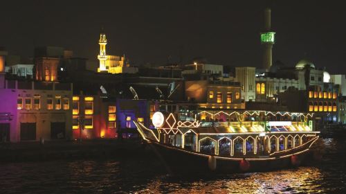 From Dubai Cruise: Creekside Dhow Dinner Cruise Day Tours 8