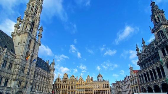 比利時布魯塞爾大廣場+尿尿小童+聖于貝爾長廊包車一日遊