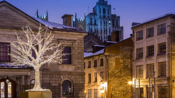 Tur Natal Kelompok Kecil di Old Montréal