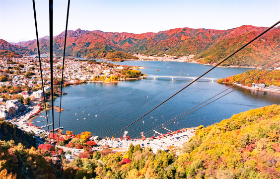 富士山全景纜車、河口湖、Lawson、忍野八海一日遊