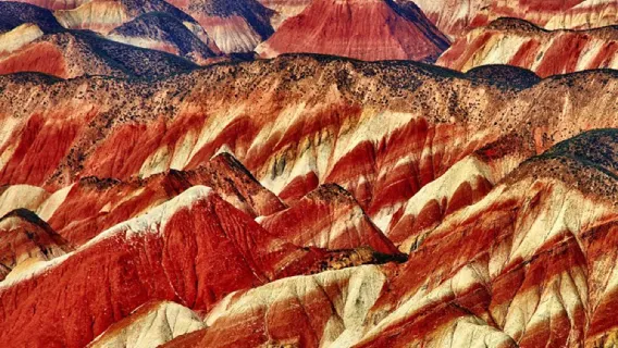 [Departing from Lanzhou] Yellow River Stone Forest & Danxia Landform Day Tour