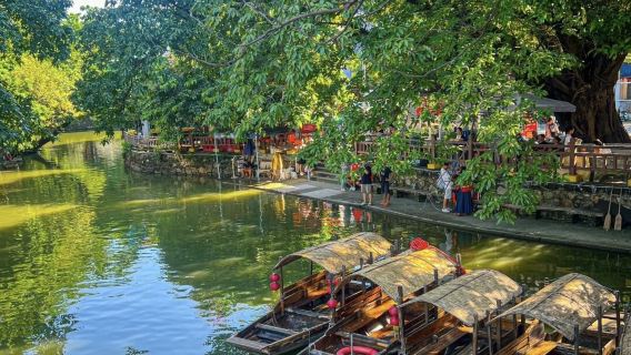 Lawatan Sehari Shunde Taman Qinghui + Kampung Air Fengjian + Jalan Huagai + Pantai Gembira | Pakej Persendirian Kecil dengan Jemputan di Tempat
