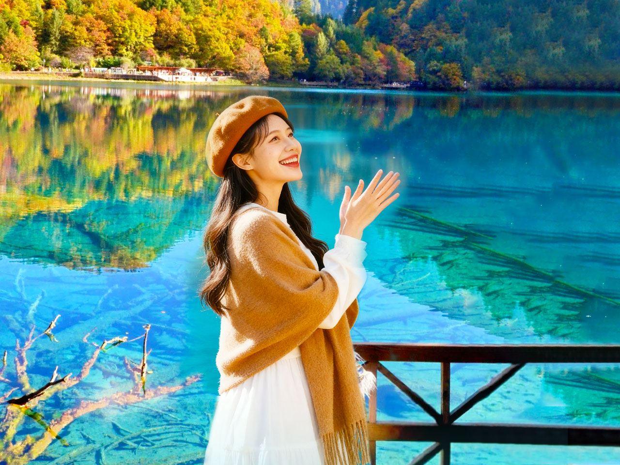 ทัวร์ 1 วัน จิ่วจ้ายโกว [กลุ่มเล็ก 2-7 คน | รวมตั๋วเข้า+รถชมวิว+มีไกด์นำเที่ยวในสถานที่ท่องเที่ยว]