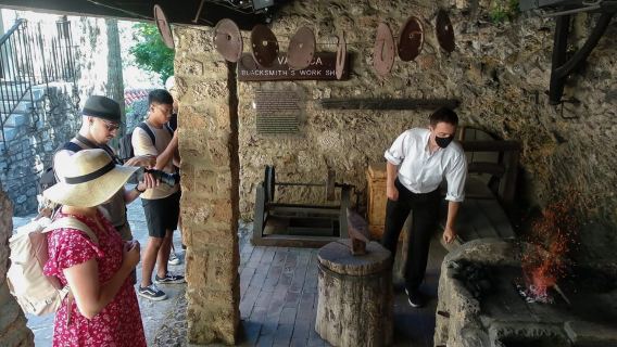 Spalato: tour di un giorno intero al Parco Nazionale di Krka con degustazione di vini