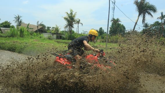 Bali Ubud Offroad-ATV 250cc / 350cc Ayung River Rafting Erlebnis Quad-Abenteuer