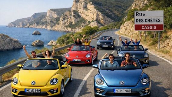 Conducir desde el puerto de cruceros de Marsella hasta Cassis