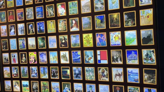 Baoding Van Gogh Starry Night Art Museum Admission Ticket (Technology-Enhanced Van Gogh Classics + Immersive 4D Light Show + Mirror Maze + Sunflower Field Walkthrough)