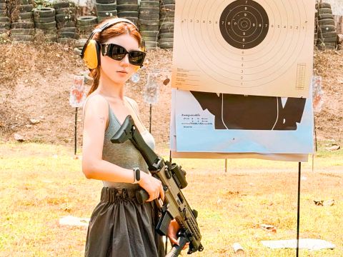 清邁綠航實彈射擊場Thai Green Shooting Range 真槍靶場打槍體驗泰國真人CS