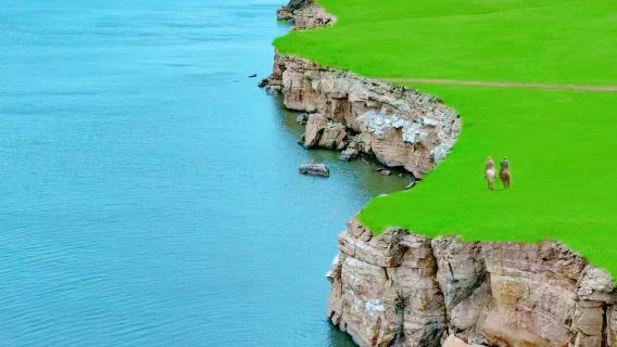 【6人團·穿越草原無人區】探秘呼倫湖斷崖~滿洲里一日遊