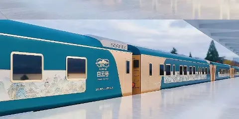 2026白雲號高端火車·敦煌 嘉峪關 吐魯番阿勒泰 南疆線北疆線 穿越阿禾秘境/金色山巒/千年古城