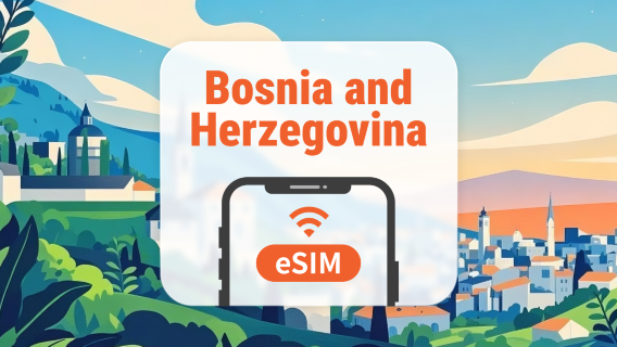 Bosnia and Herzegovina eSIM | All AI & TikTok | 1–30 Days | QR Code