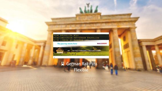 Eurail Germany pass train ticket