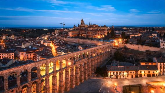 Sepanyol Madrid - Akuaduk Segovia - Bandar Lama Toledo - Kisah Dua Bandar - Sewaan Peribadi - Jualan Panas