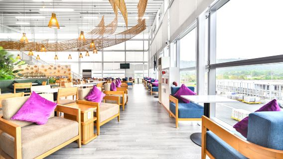 Salon VIP de transit à l'Aéroport international de Phú Quốc (PQC) | Espace de restauration et de repos - Terminaux domestique/international