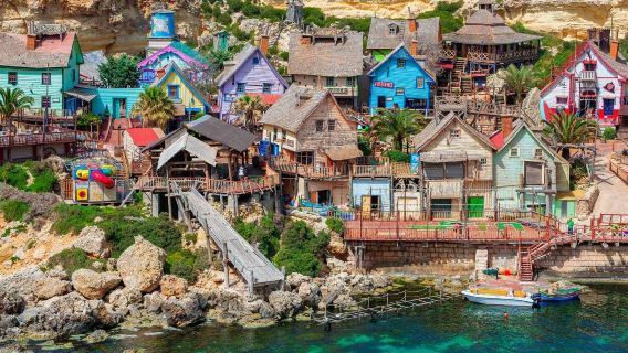 Malta | Tebing Dingli - Mdina - Kampung Popeye - Pelantar Pemandangan Gua Biru - tiket tidak termasuk
