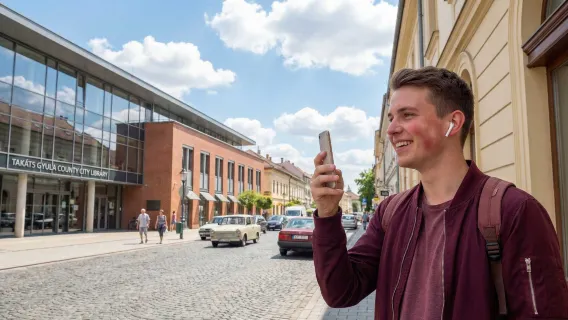 Kaposvár Audiotour: Theaterschätze und blühende Pfade