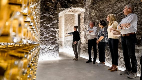 Merano: Kellerbesichtigung mit Sekt-, Wein- und Grappa-Verkostung