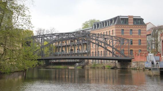 Leipzig: Glühwein-Motorboot-Tour