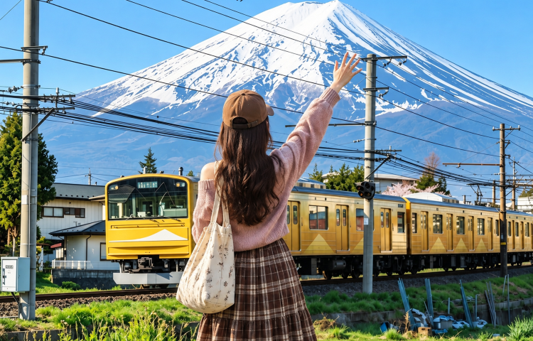 Mount Fuji In-Depth 1-Day Tour: Lake Kawaguchi Cable Car/Cruise & Fuji Mountain Train & Instagrammable Spots