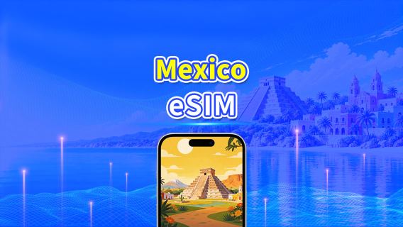 Mexico 5G eSIM | Liputan pelbagai rangkaian | Pelan Data Harian/Jumlah | 1–30 Hari | Pengebilan 24 Jam | Kod QR