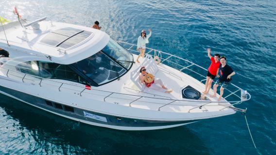 Wanning Shimei Bay Jiajing Island VIP-liten grupputflykt + snorkling vid korallrev + jet ski + bananbåt + vattenrutschkana till havs + populär flytande matta + glasbåtsluftfoto + professionell instruktör