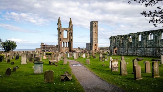 St Andrews + Falkland + Forth Bridge + Kelpir Horse one-day tour