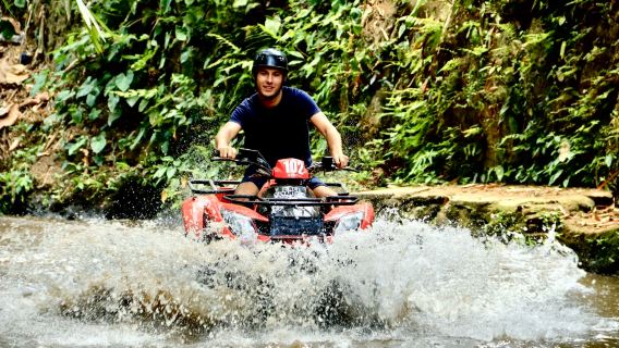 Aventura en quad por Ubud con traslado - Opción de conducción individual o en tándem