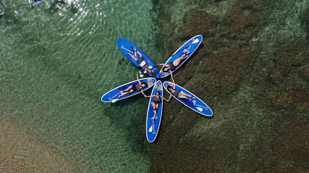 小琉球海享划島｜獨木舟・SUP 立式單槳｜贈送【單眼、空拍攝影紀錄】 ｜ 一人成行