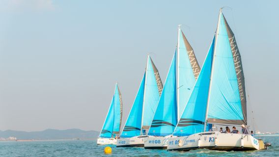 【特色玩樂】廣州南沙遊艇會玩轉大海【帆船體驗】需提前預約出海班次