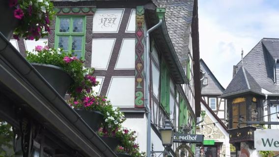 Rüdesheim 1-day tour, Germany: Castle Exploration, Winery Tour, Coffee Adventure, and Thrush Alley