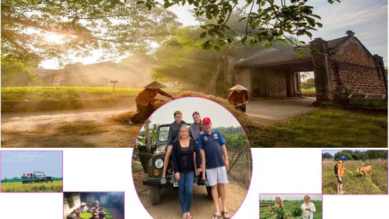 Full-Day Hanoi Jeep Tour Explore Duong Lam Ancient Village