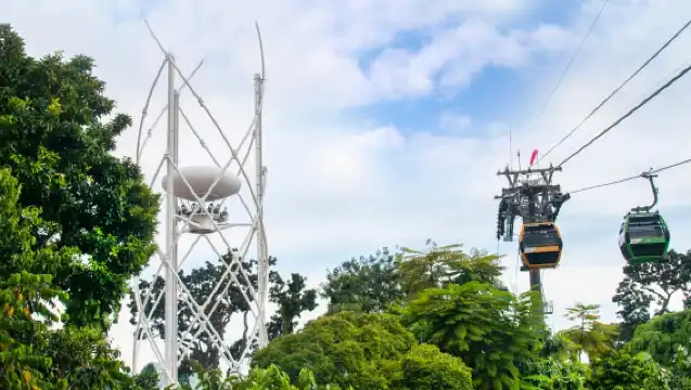 新加坡：聖淘沙天空螺旋纜車門票