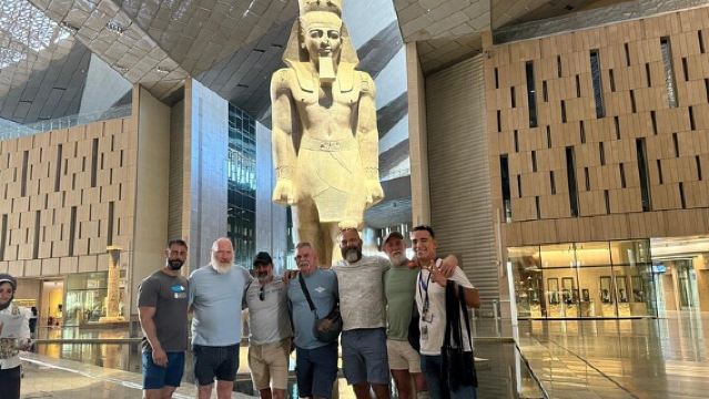 Private Tour to Giza pyramids & Grand Museum from Alexandria Port