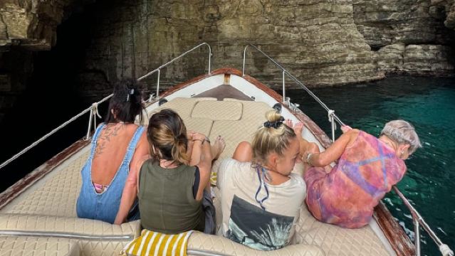 Budva: Full-Day Boat Tour to Petrovac with Swimming Stops