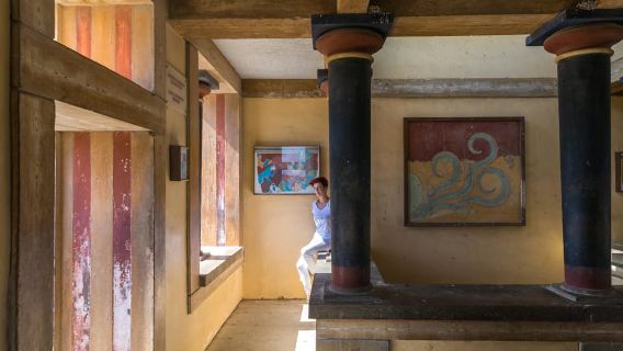 Tur Jalan Kaki Berpemandu Istana Knossos (Tanpa Tiket)