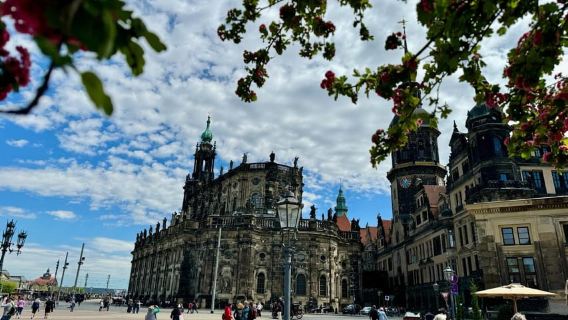 Dresden: Shared Small Group Walking Tour in English
