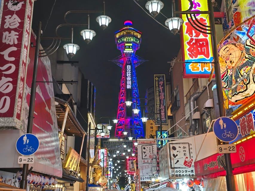 Hungry Osaka Street Food Tour: 15 Tastings & 3 Drinks