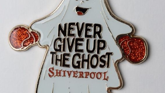 Glow-In-The-Dark Ghost Keychain