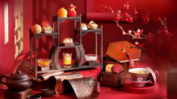 Conrad Hong Kong | Lobby Lounge |  “Blossoms of Luck” Afternoon Tea / Supper Buffet