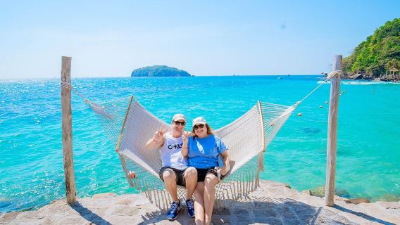 ラグジュアリースピードボートツアー(最大15名)BBQランチ - ドローン無料 - ウェルカムドリンク