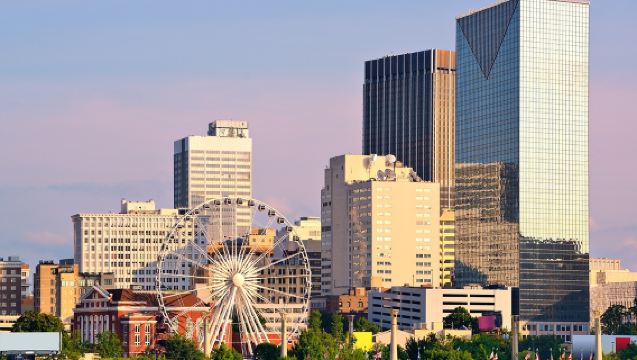 Lawatan sehari sewaan peribadi di bandar Atlanta, Amerika - Itinerari boleh disesuaikan dan ditetapkan [Khidmat pemandu berbahasa Cina]