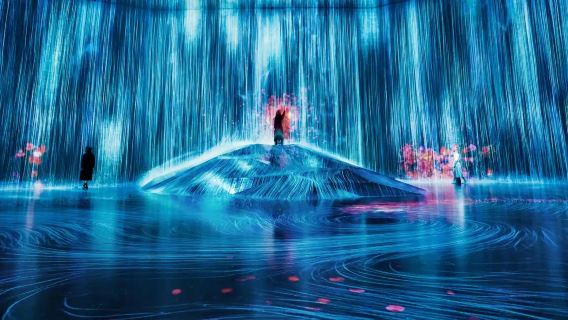 Macao teamLab Supernatural Space -lippu (kartaton aistien seikkailu + kelluvien kukkien laakso ja kristalliverso + putoaminen Macaon unelmien taidemaailmaan)