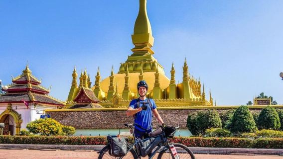 PRIVAT RUNDTUR - Utforska Vientiane (Laos) med cykel inklusive lunch