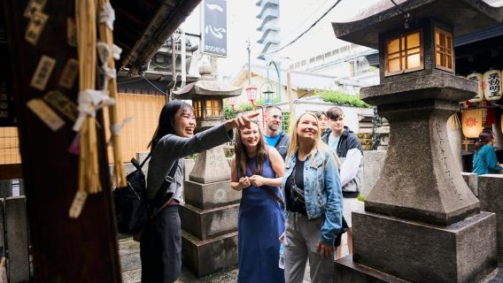 Osaka Dotonbori River Cruise with walking Tour