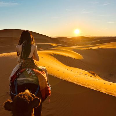 埃及洪加達沙漠一日遊【撒哈拉日落紅海沖沙+騎駱駝貝都因】